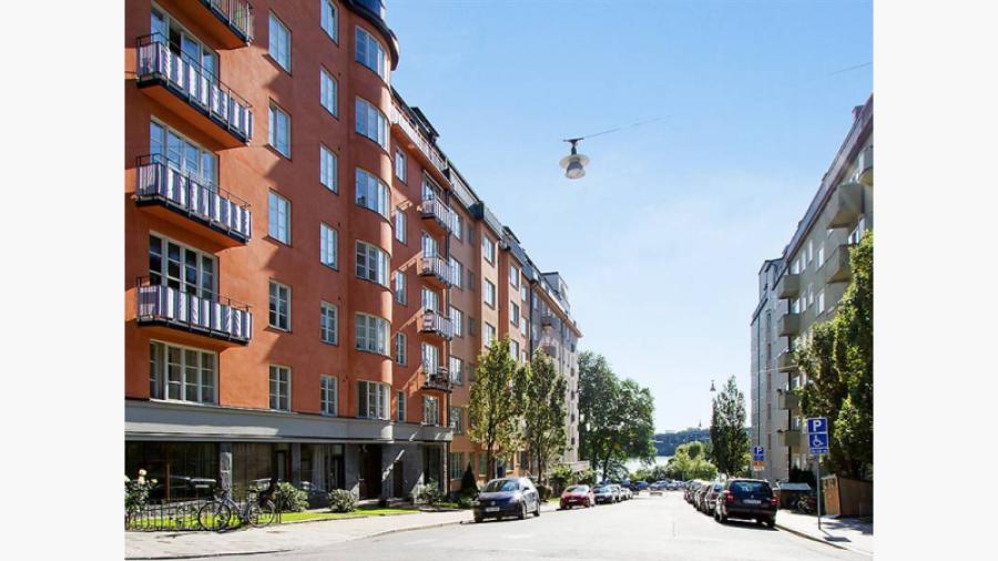 Chapmansgatan mot Norr Mälarstrand